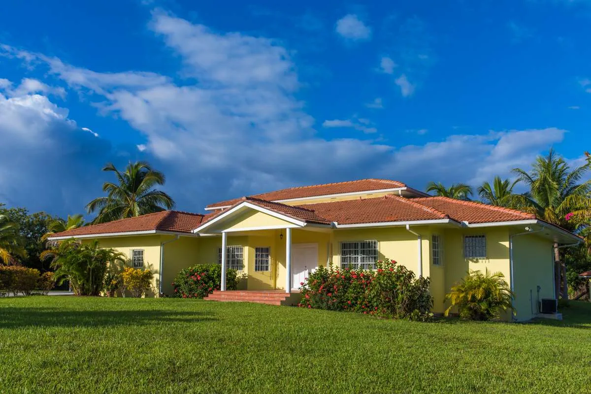 Front Entrance Grand Bahama Home For Sale Freeport