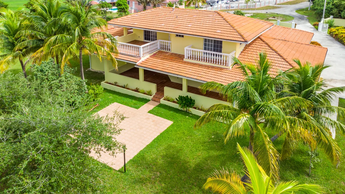 Bahamia Grand Bahama Island Home Aerial