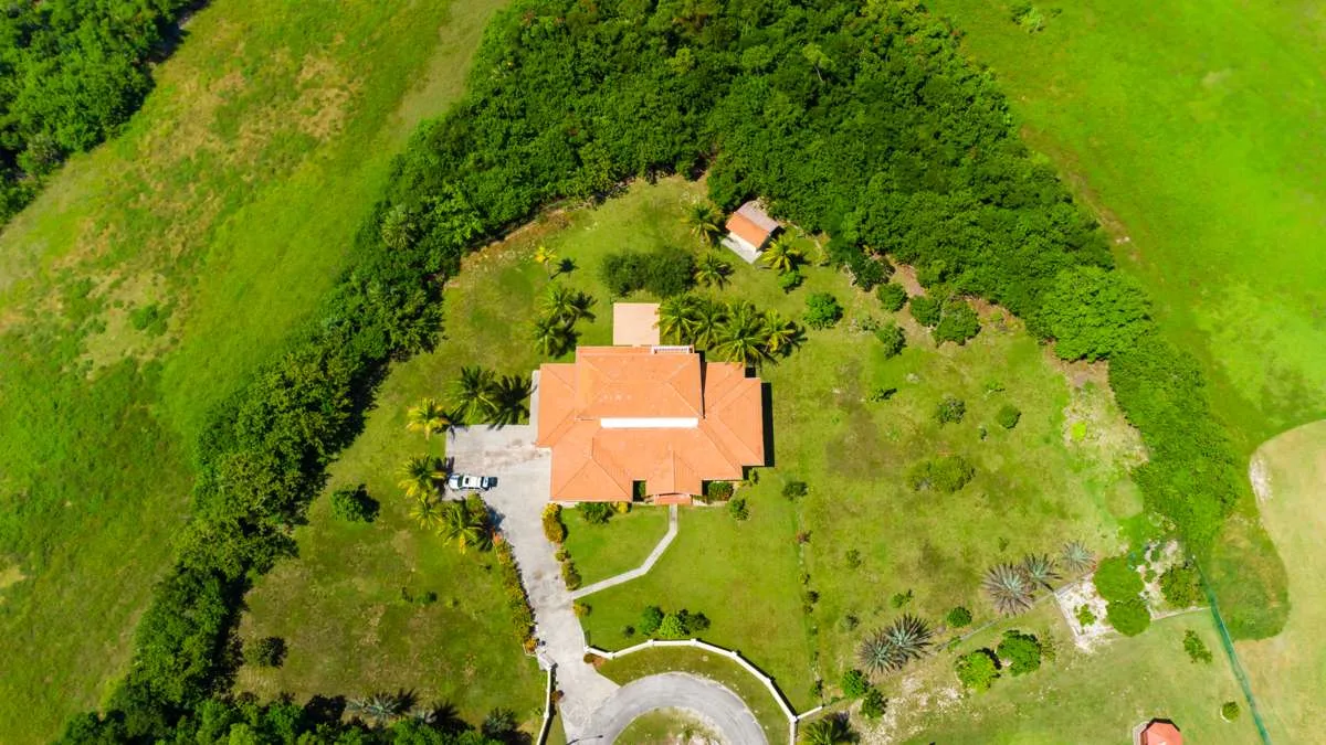Bahamia Home Aerial