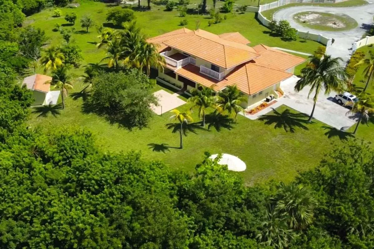 Bahamia Home Aerial